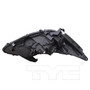 Left Headlight Assembly 20-9728-90 - bottom view