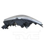 Headlight Assembly 20-9771-00 - top view