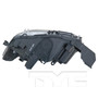Right Headlight Assembly 20-9749-00 - bottom view
