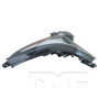 Left Headlight Assembly 20-9800-00 - top view