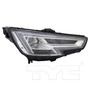 Right CAPA Certified Headlight Assembly 20-9831-00-9 - front view