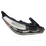 Right Headlight Assembly 20-9727-00 - top view