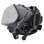Left CAPA Certified Headlight Assembly 20-9890-01-9 - side view