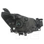 Left Headlight Assembly 20-9744-00 - back view