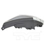 Left Headlight Assembly 20-9894-00 - top view