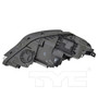 Left Headlight Assembly 20-9894-00 - bottom view
