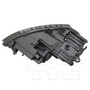 Left Headlight Assembly 20-9990-00 - bottom view