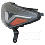 Left CAPA Certified Headlight Assembly 20-9902-00-9 - side view