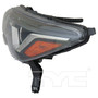 Left Headlight Assembly 20-9902-90 - side view