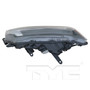 Headlight Assembly 20-9913-00 - top view
