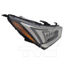 Right CAPA Certified Headlight Assembly 20-9903-00-9 - side view