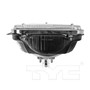 Left Headlight Assembly 22-1012 - bottom view