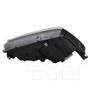 Left Headlight Assembly 20-9904-00 - bottom view