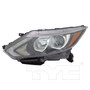 Left CAPA Certified Headlight Assembly 20-9984-00-9 - front view