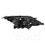 Left CAPA Certified Headlight Assembly 20-9984-00-9 - back view
