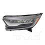 Left CAPA Certified Headlight Assembly 20-9920-00-9 - front view