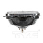 Right Headlight Assembly 22-1013 - top view