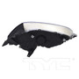 Right CAPA Certified Headlight Assembly 20-9987-00-9 - bottom view
