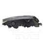 Left CAPA Certified Headlight Assembly 20-9966-00-9 - bottom view