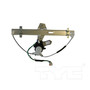 Front Left Power Window Motor and Regulator Assembly 660116 - back view