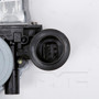 Front Left Power Window Motor and Regulator Assembly 660100 - side view
