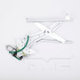 Front Left Power Window Motor and Regulator Assembly 660092 - front view