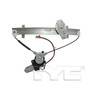 Rear Left Power Window Motor and Regulator Assembly 660556 - back view