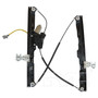 Front Right Power Window Motor and Regulator Assembly 660537 - back view