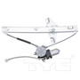 Front Right Power Window Motor and Regulator Assembly 660189 - front view