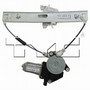 Rear Right Power Window Motor and Regulator Assembly 660531 - back view