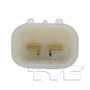 Front Left Power Window Motor and Regulator Assembly 660548 - angled view