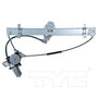 Front Left Power Window Motor and Regulator Assembly 660566 - front view