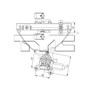 Rear Right Power Window Motor and Regulator Assembly 660533 - diagram