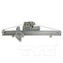 Front Left Power Window Motor and Regulator Assembly 660620 - back view