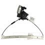 Front Left Power Window Motor and Regulator Assembly 660658 - back view