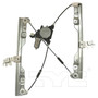 Front Left Power Window Motor and Regulator Assembly 660608 - front view
