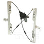Front Left Power Window Motor and Regulator Assembly 660608 - back view