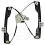 Front Left Power Window Motor and Regulator Assembly 660596 - back view