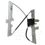 Front Left Power Window Motor and Regulator Assembly 660628 - front view