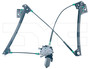 Front Right Power Window Motor and Regulator Assembly 660817 - back view