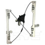 Front Right Power Window Motor and Regulator Assembly 660615 - back view