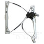 Front Left Power Window Motor and Regulator Assembly 660884 - back view