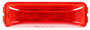 LED 1x4 in Rectangular Red Marker & Clearance Light 1960 - front view