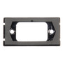 15 Series 1x2 in Rectangular Light Mounting 15405 - back view
