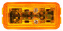 LED 1x2 in Rectangular Yellow Marker & Clearance Light 1560A - back view