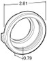 30 Series 2 in Round Light Mounting 30704 - diagram