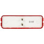 19 Series Incandescent 1x4 in Rectangular Red Marker Light 19200R - back view