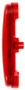 60 Series LED 2x6 in Oval Red High-Mounted Stop Light 60260R - side view