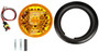 Super 44 LED 4 in Round Yellow Strobe Light 44102Y - back view