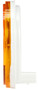 Super 44 LED 4 in Round Yellow Strobe Light 44102Y - side view